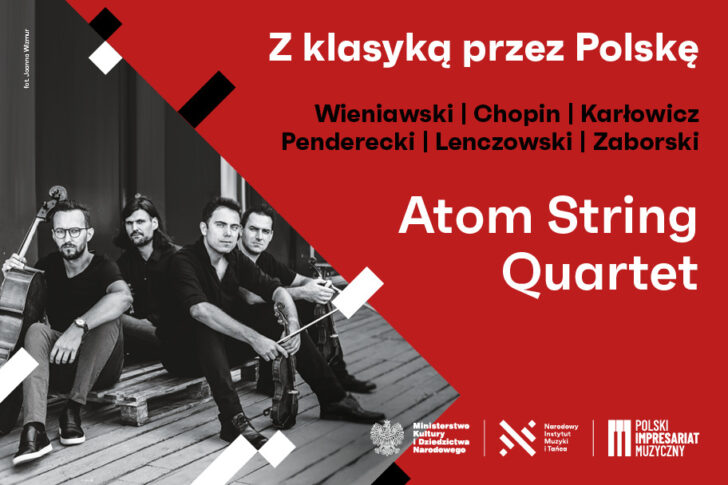Zdjęcie: Atom String Quartet | Z klasyką przez Polskę