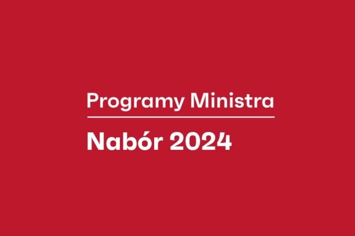 Zdjęcie: Programy Ministra 2024 – ruszyły nabory