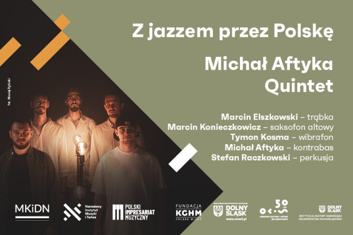 Zdjęcie: Michał Aftyka Quintet | Z jazzem przez Polskę