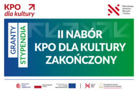 Zdjęcie: Zakończył się II nabór wniosków w ramach KPO dla kultury