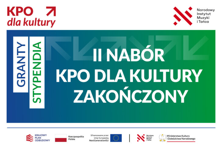 Zdjęcie: Zakończył się II nabór wniosków w ramach KPO dla kultury