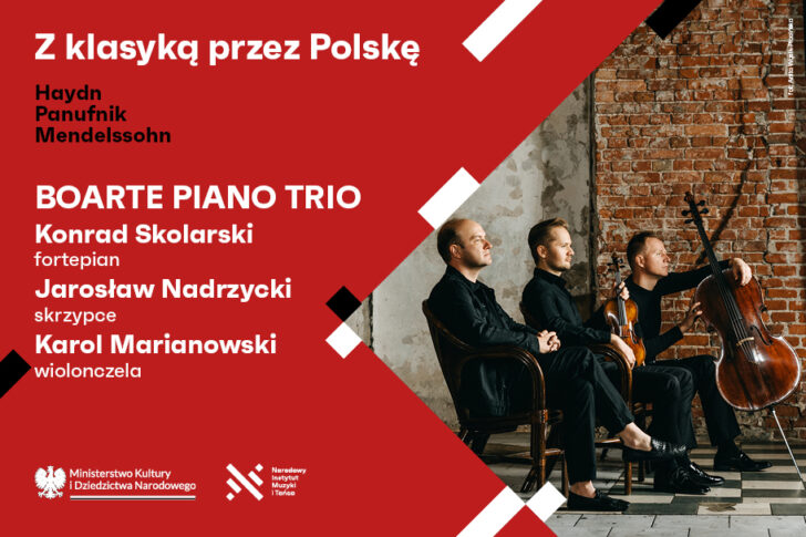 Zdjęcie: Boarte Piano Trio | Z klasyką przez Polskę