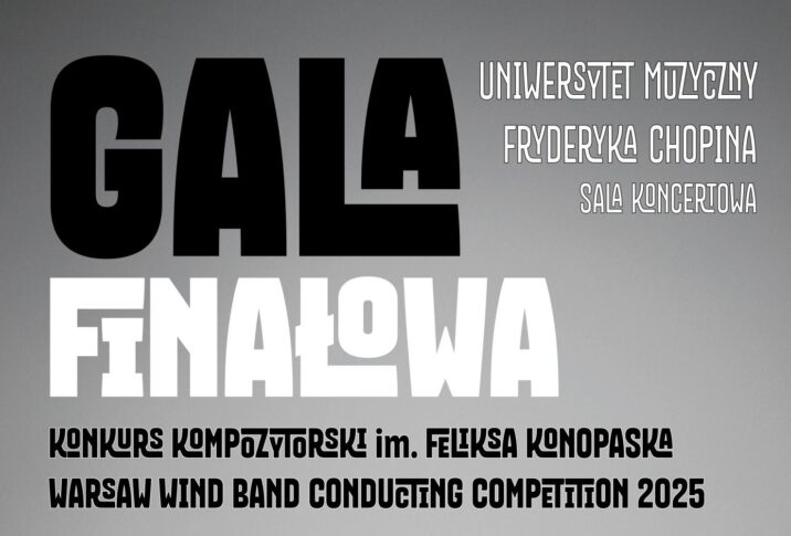 Zdjęcie: Warsaw Wind Band Conducting Competition 2025