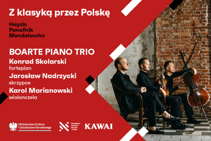 Zdjęcie: Boarte Piano Trio | Z klasyką przez Polskę