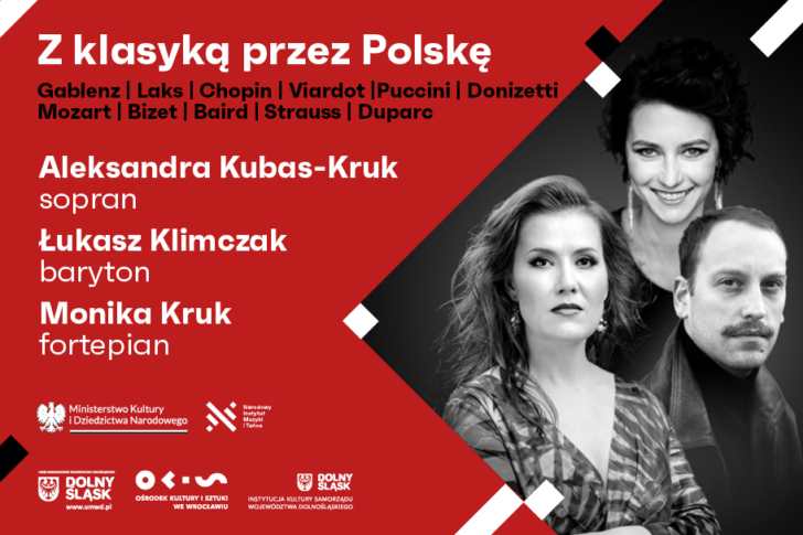 Zdjęcie: Aleksandra Kubas-Kruk, Łukasz Klimczak, Monika Kruk | Z klasyką przez Polskę