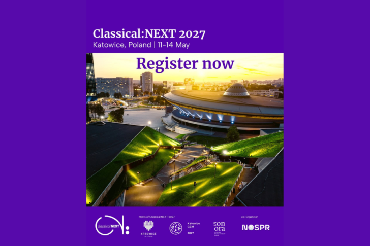 Zdjęcie: Ogłoszenie naboru wniosków o akredytację na Classical:NEXT Katowice 2027